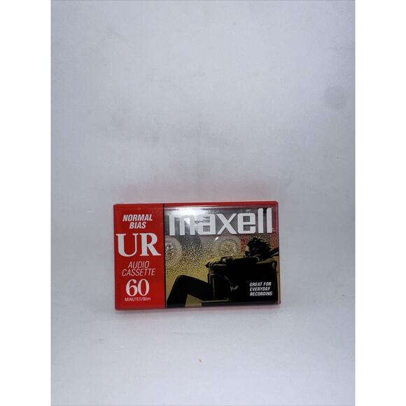 Maxell UR 60 Normal Bias Audio Cassette Tapes - 4 Pack - New Sealed‎ - Picture 5 of 6